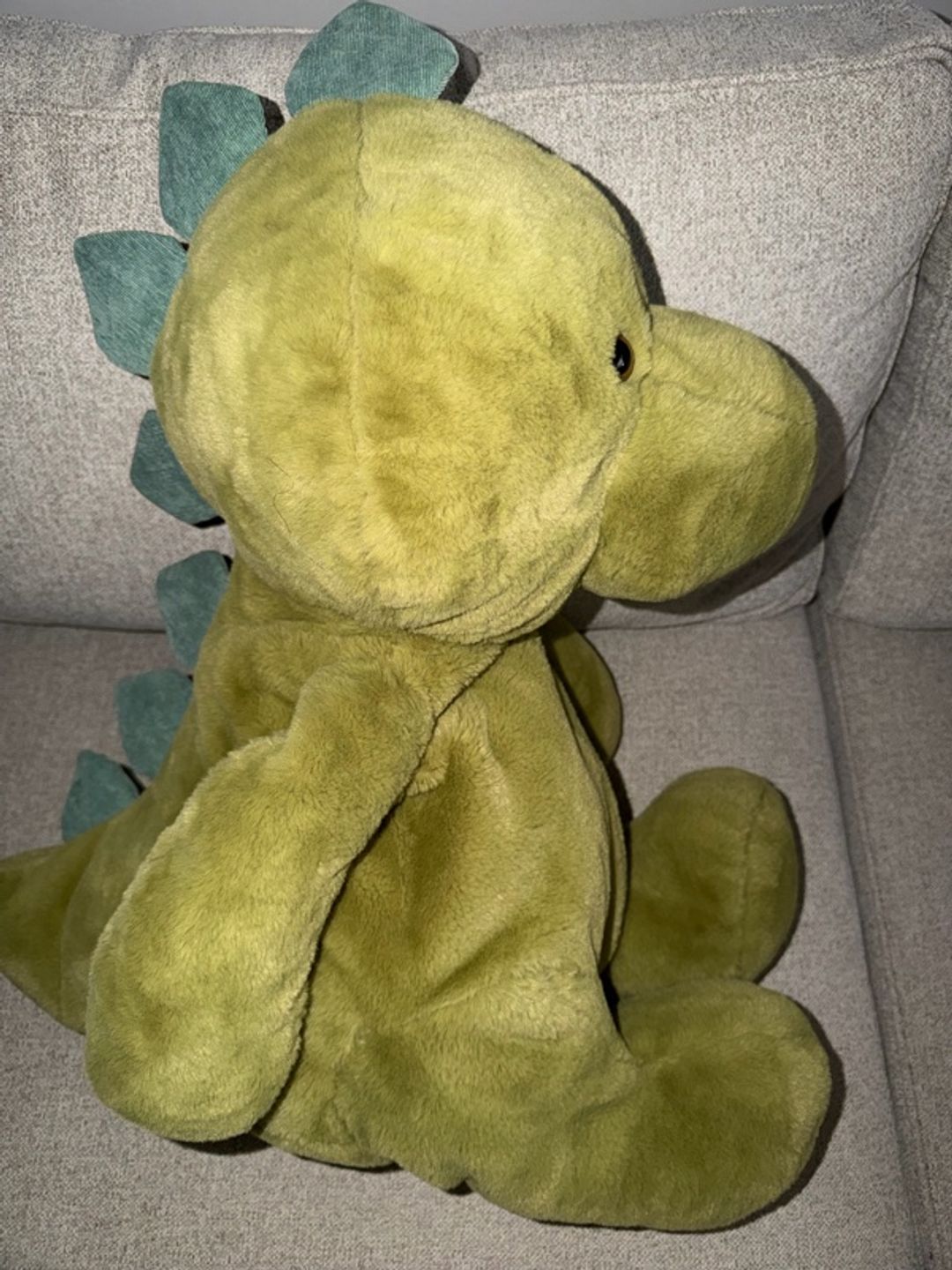 Animal Adventure Jumbo Green Dinosaur Plush 22"