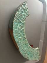 Abstract Textured Ceramic Art Piece - Image 8