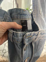 Cider Straight Leg Denim Overalls - extra small - Image 1