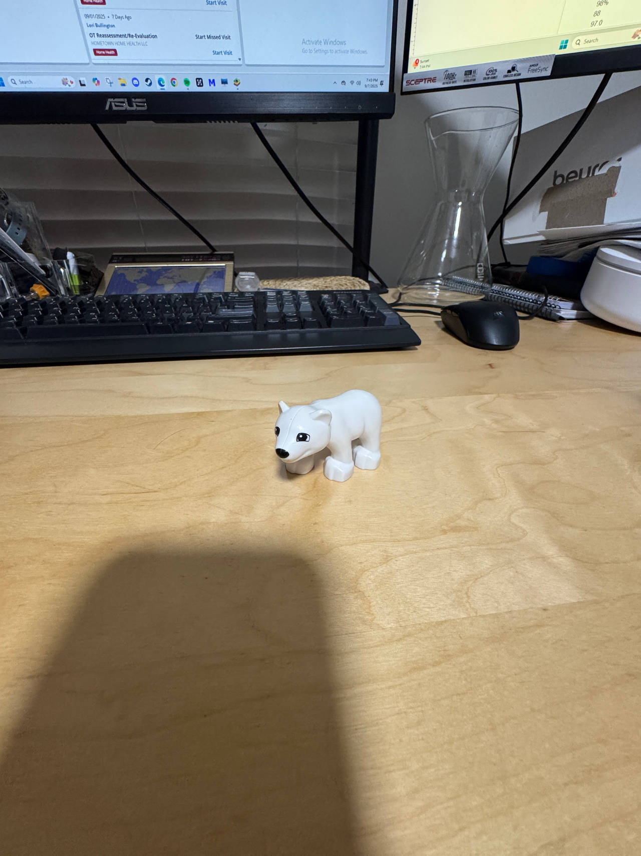 LEGO Polar Bear Figure