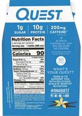 New! Quest Nutrition Iced Coffee Vanilla Latte 4-Pack - Image 1