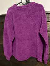 Disney Winnie the Pooh Purple Sherpa Sweatshirt - Image 3