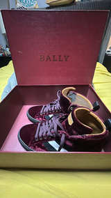 BALLY Velvet High-Top Sneakers - Image 4