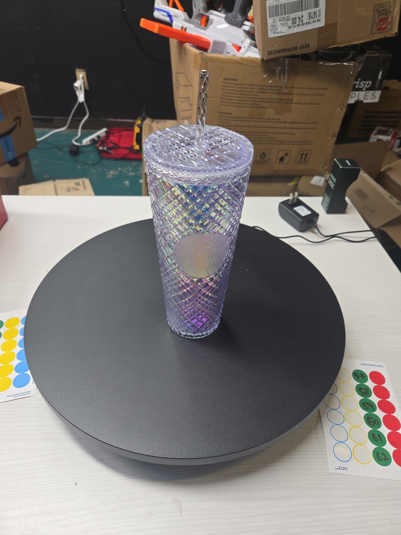 Starbucks Iridescent Studded Cold Cup Tumbler 24oz