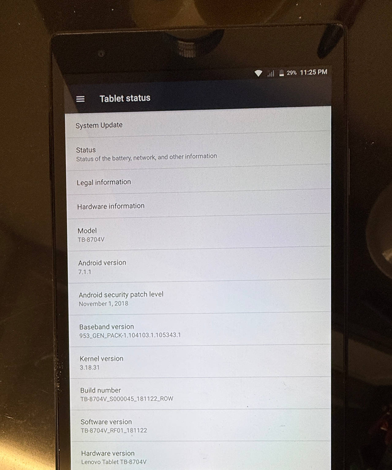 Lenovo Tab 4 8 Plus TB-8704V