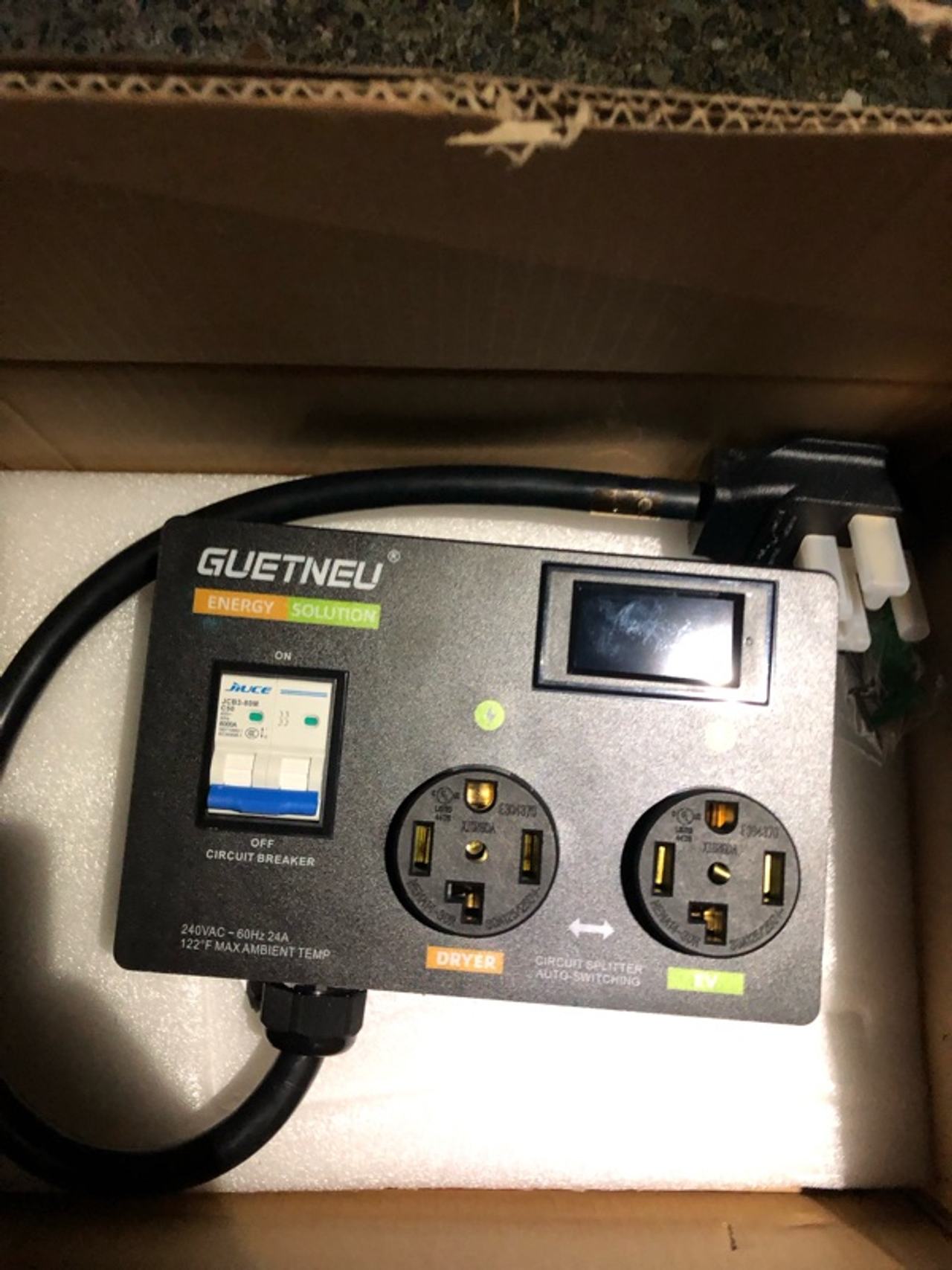 Dryer Splitter with Breaker