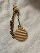 Elgin Gold Tone Quartz Pocket Watch - Image 1