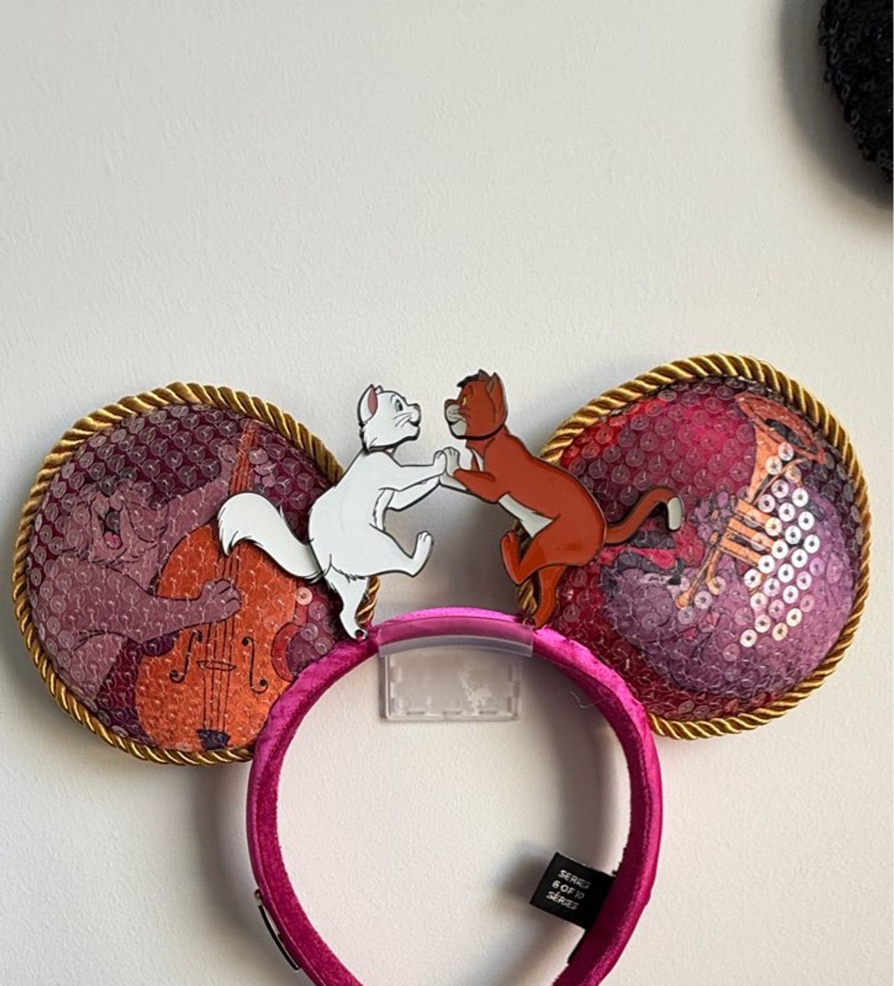 Disney Parks The Aristocats Designer Collection Minnie Mouse Ears