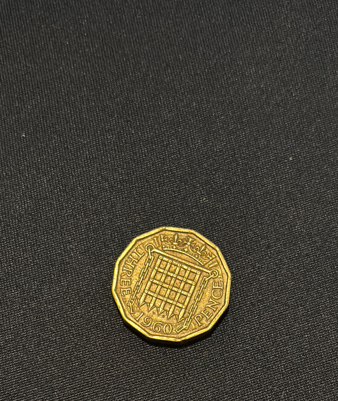 1960 United Kingdom Three Pence Coin