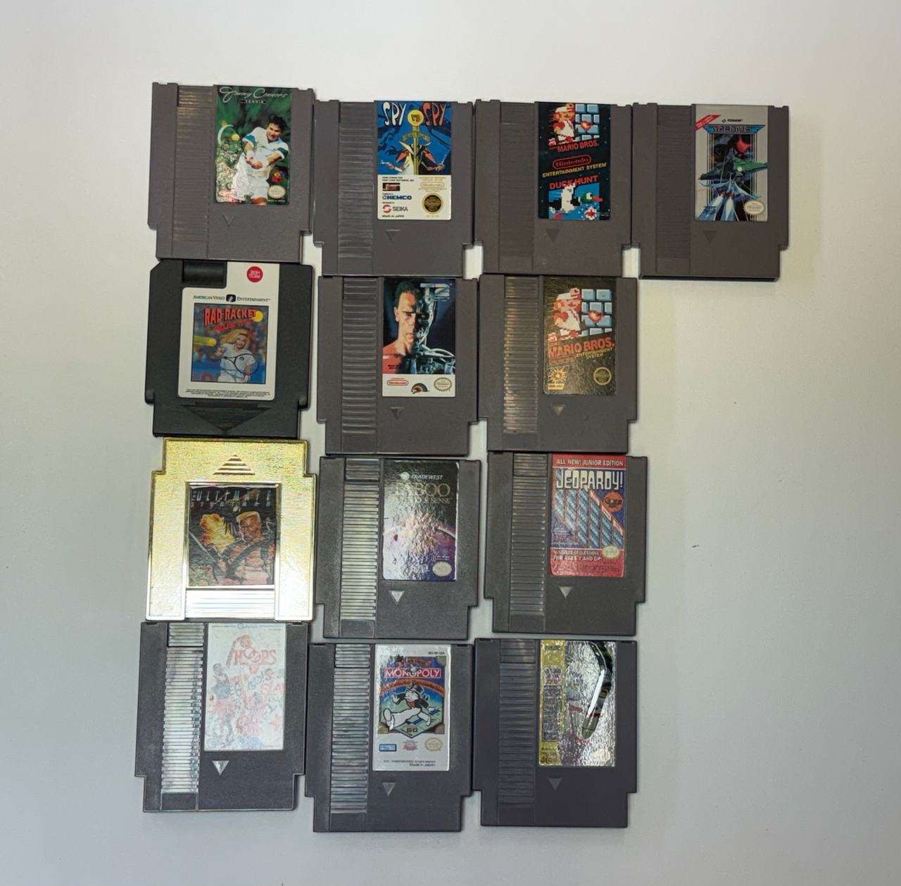 Nintendo Entertainment System Game Cartridge Lot