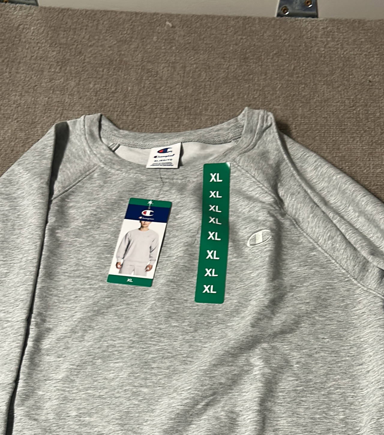 Champion Men's Powerblend Fleece Crewneck Sweatshirt XL