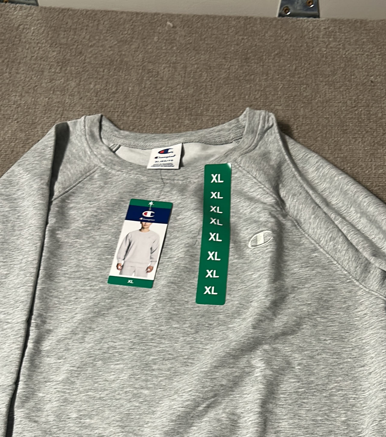 Champion Men's Powerblend Fleece Crewneck Sweatshirt XL