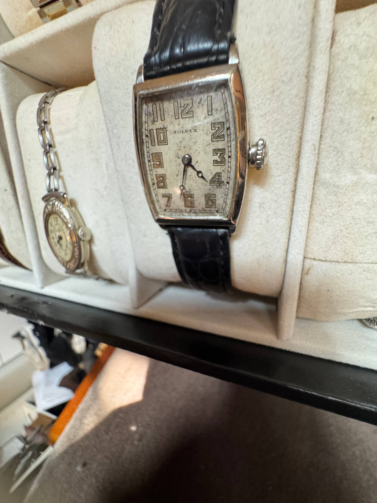 Solex Vintage Tonneau Watch