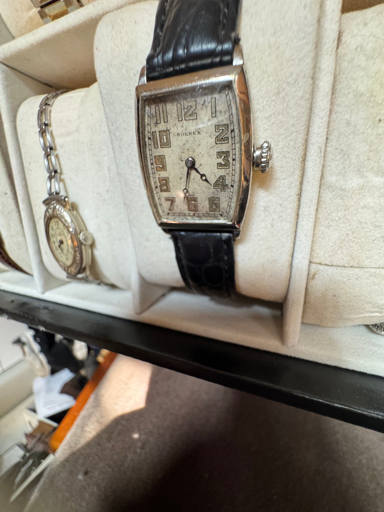 Solex Vintage Tonneau Watch