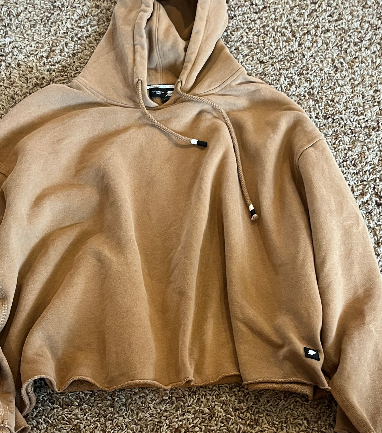 Fundamental coast Cropped Hoodie xl great condition
