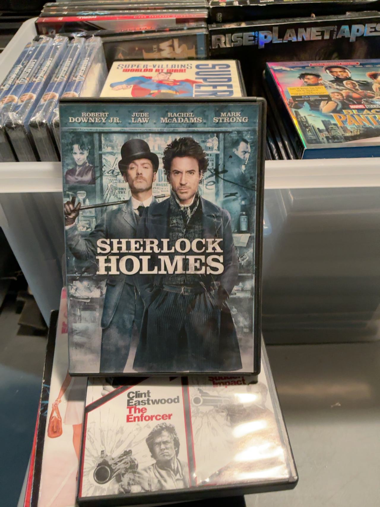 Warner Bros. Sherlock Holmes DVD
