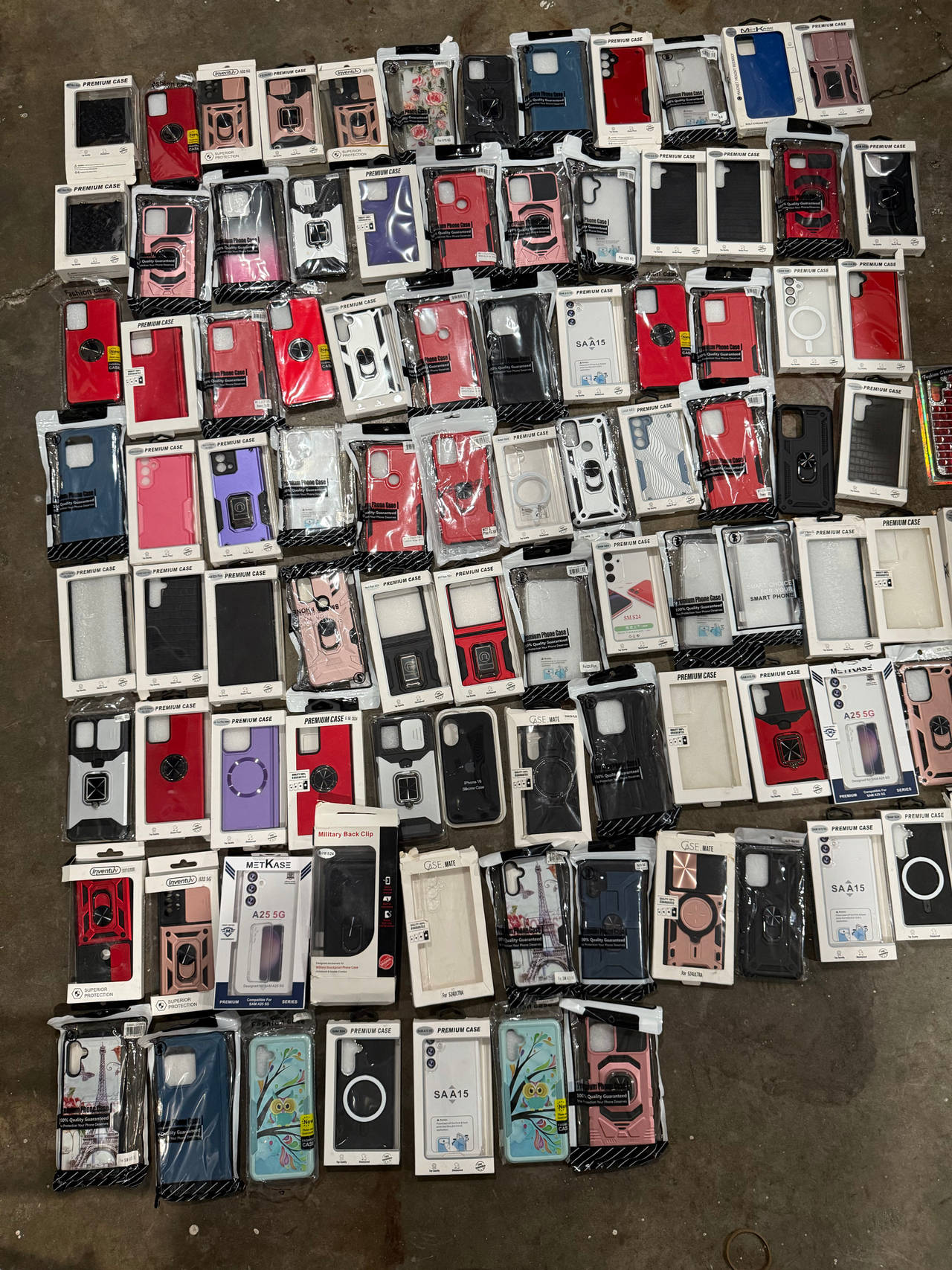 Assorted Smartphone Cases