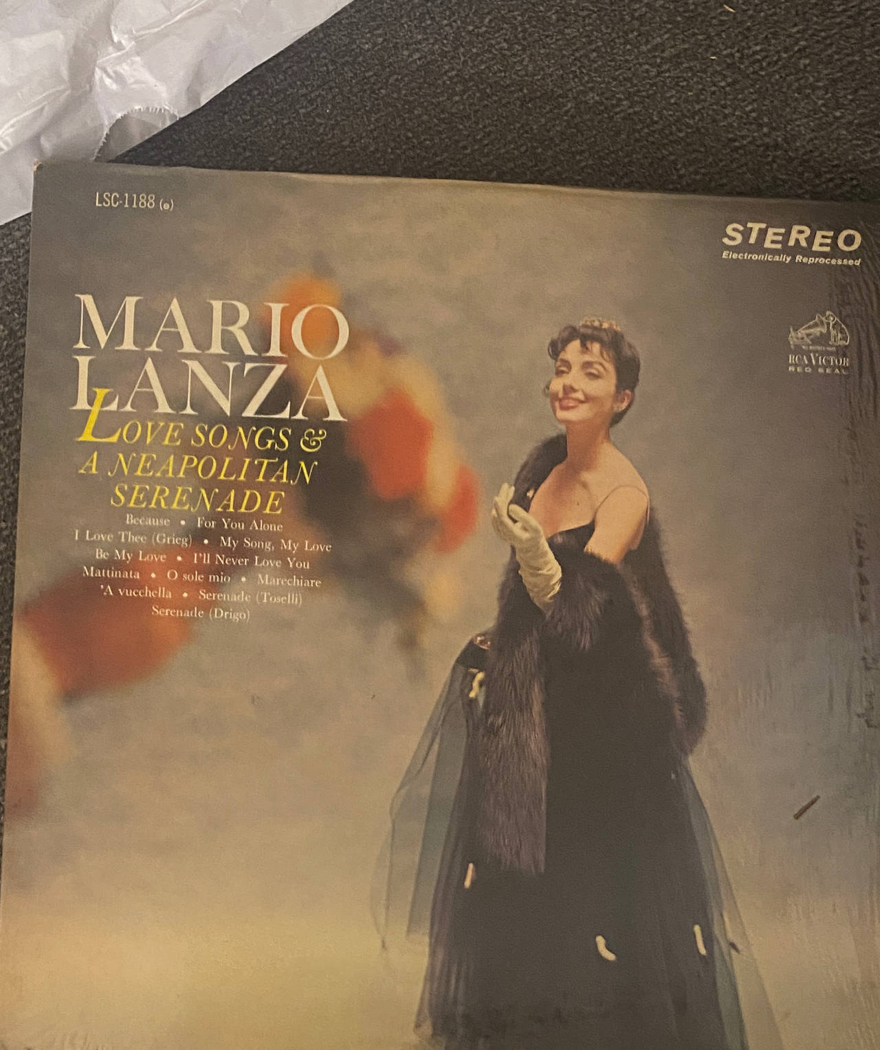 Mario Lanza - Love Songs & A Neapolitan Serenade Vinyl LP