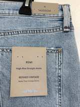 Hudson Remi High Rise Straight Ankle Jeans - Image 3