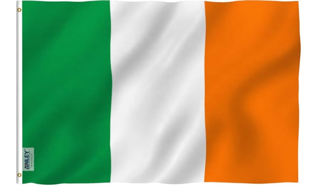 Anley Fly Breeze 3x5 Foot Ireland Flag - Vivid Color and Fade proof - Canvas