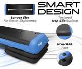 Yes4All Aerobic Step Platform Blue/Black w/ Adjustable Risers NEW - Image 3