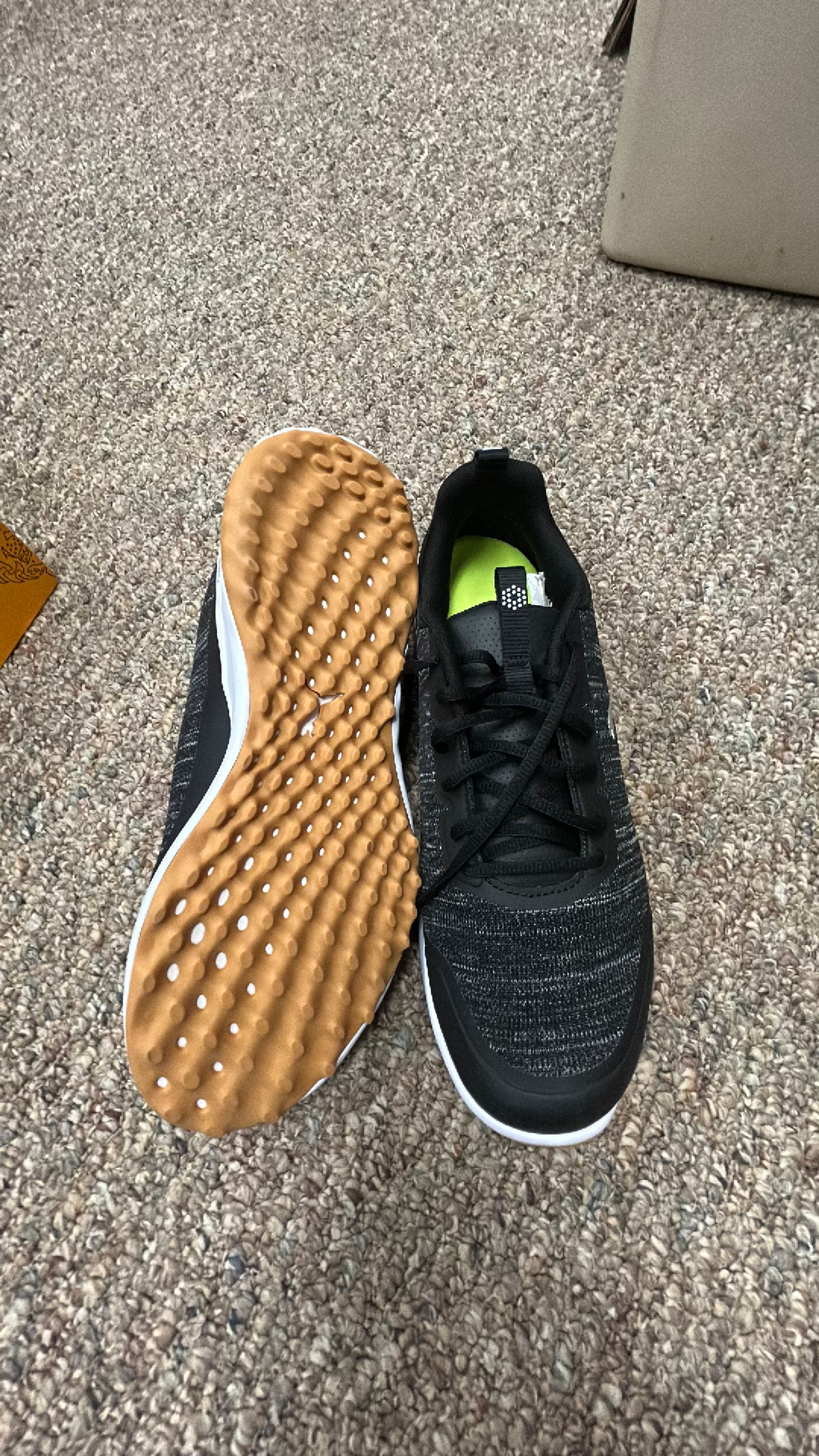 Size 12 Puma Golf Fusion Pro Golf Shoe Gray - Image 2