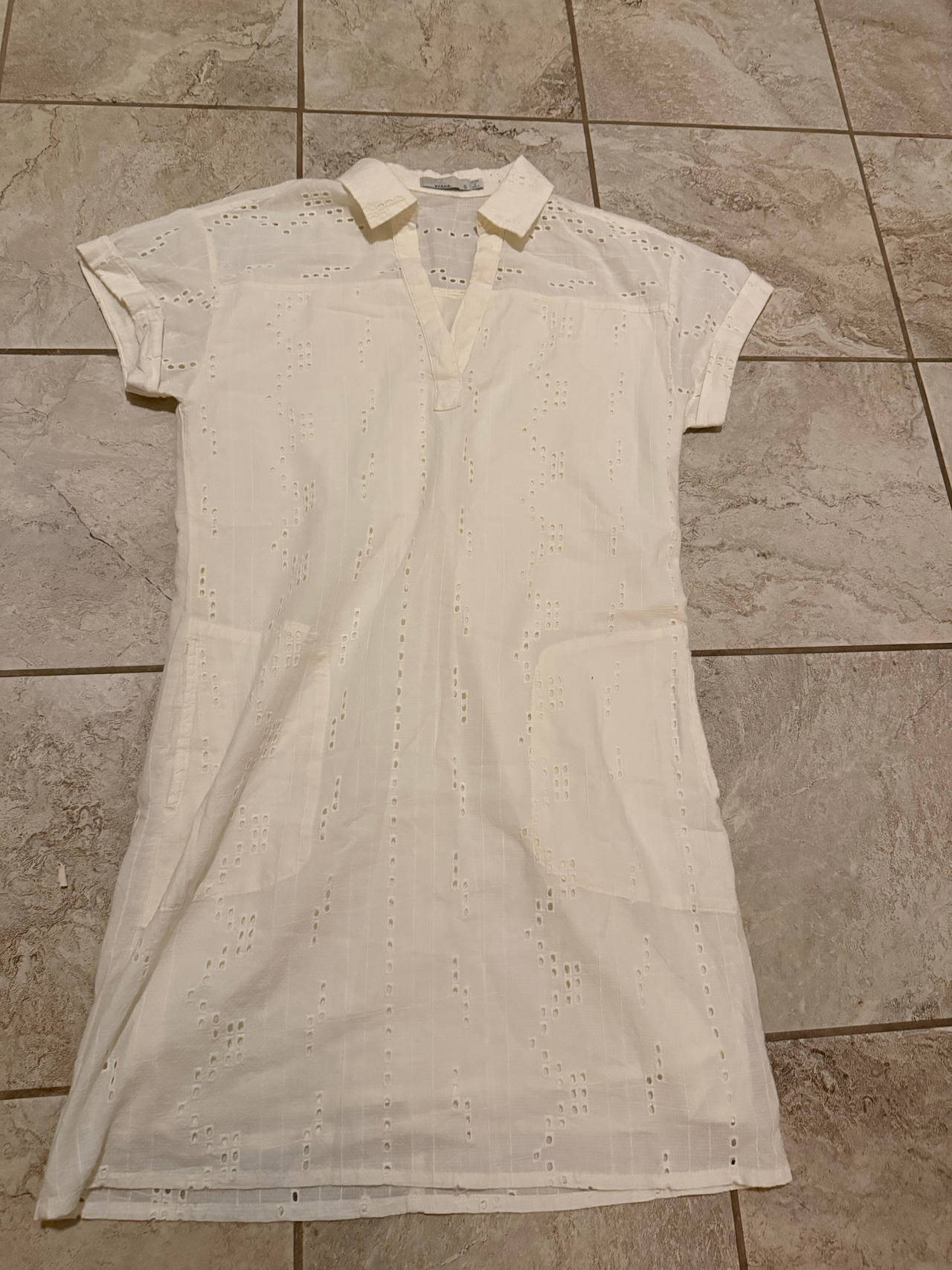 prAna Women's Eyelet Cotton Dress