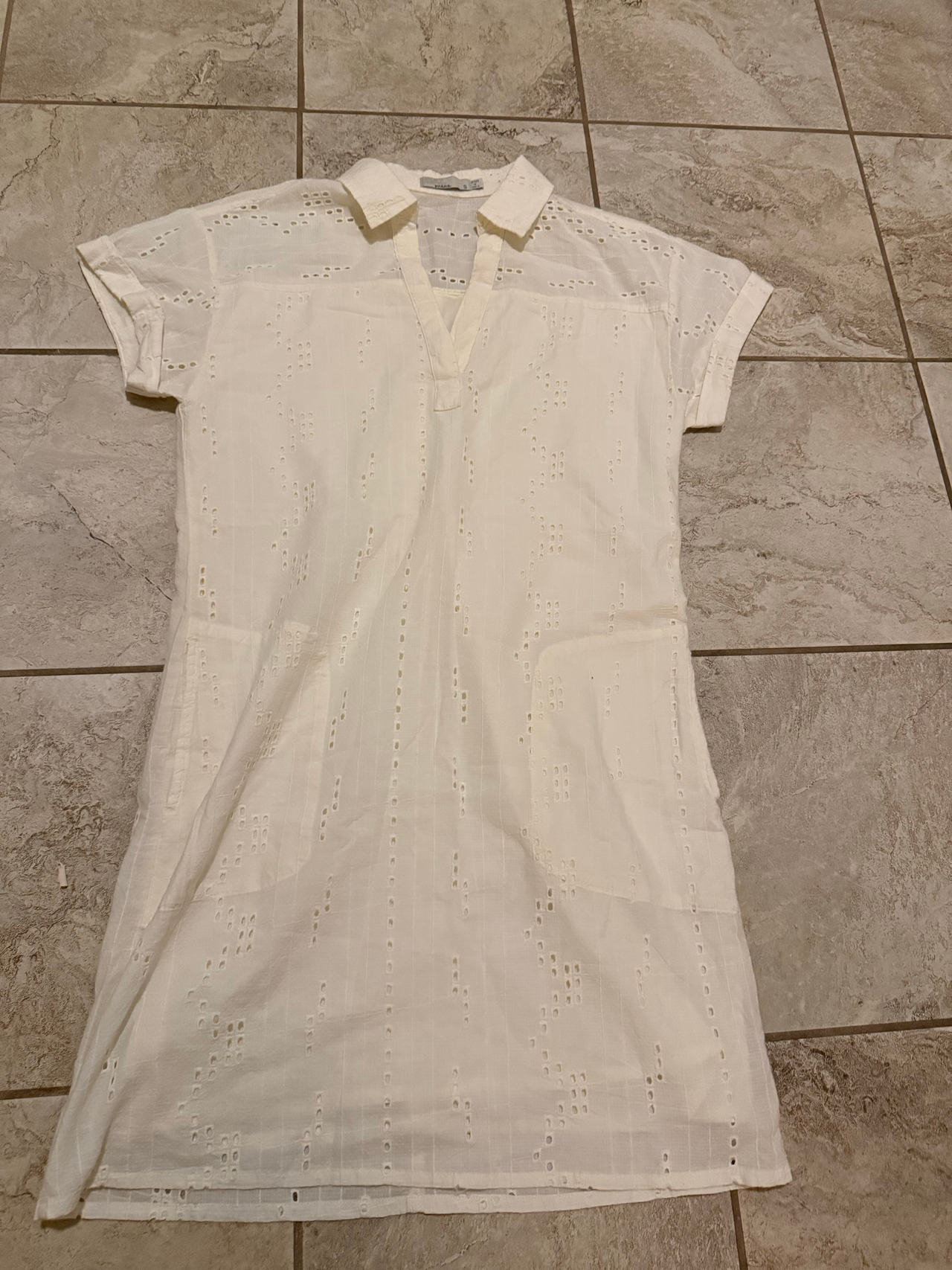 prAna Women's Eyelet Cotton Dress