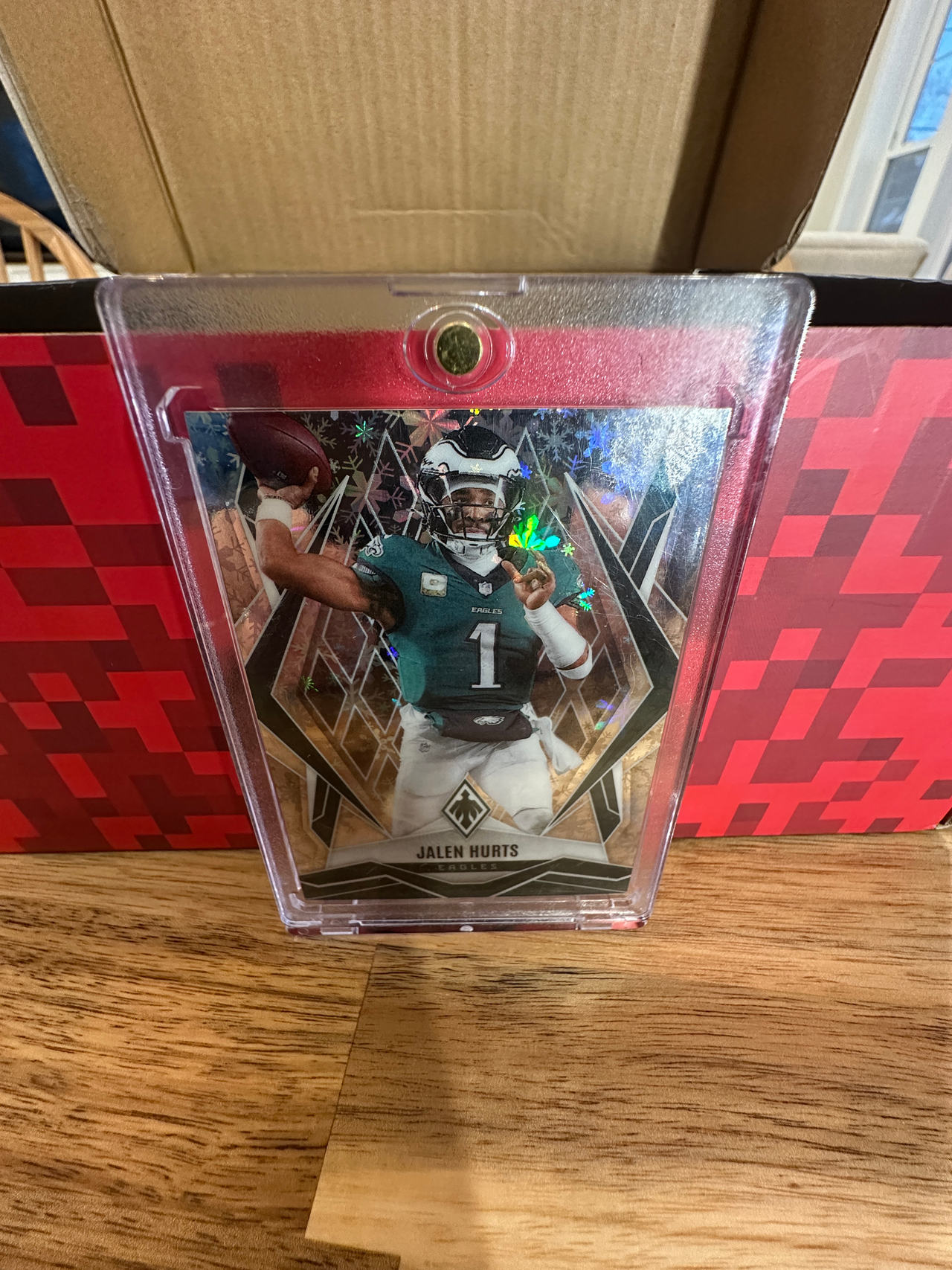 2023 Panini Phoenix Jalen Hurts Fire Burst Parallel #101