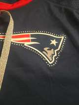 Fanatics New England Patriots Women's Lace-Up Jersey T-Shirt - Image 4