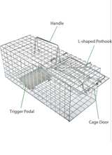 Heavy-duty squirrel trap for live animals (no assembly required), 17 x 7 x 7 inc - Image 6