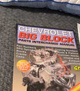 Chevrolet Big Block Parts Interchange Manual by Ed Staffel - Image 1