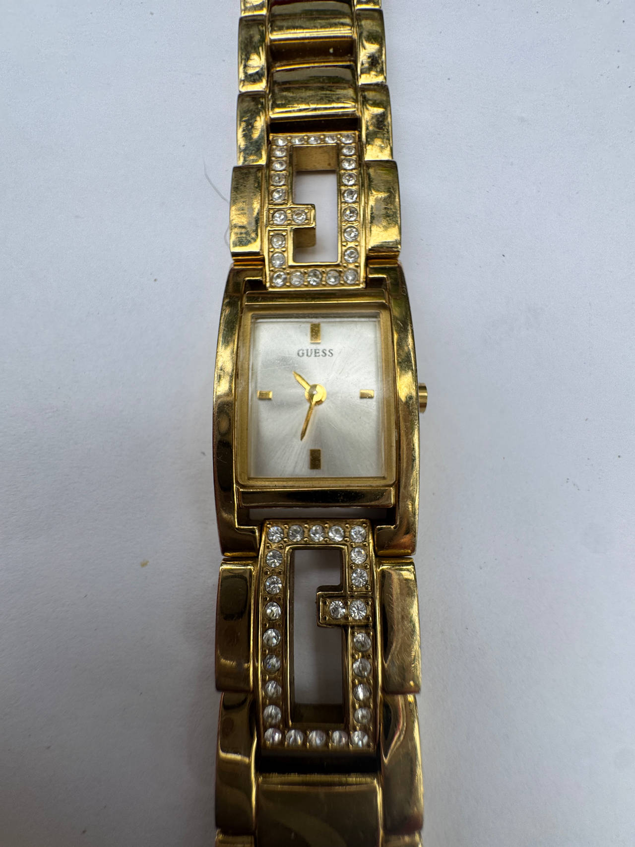 Guess Women's Gold-Tone Bracelet Watch