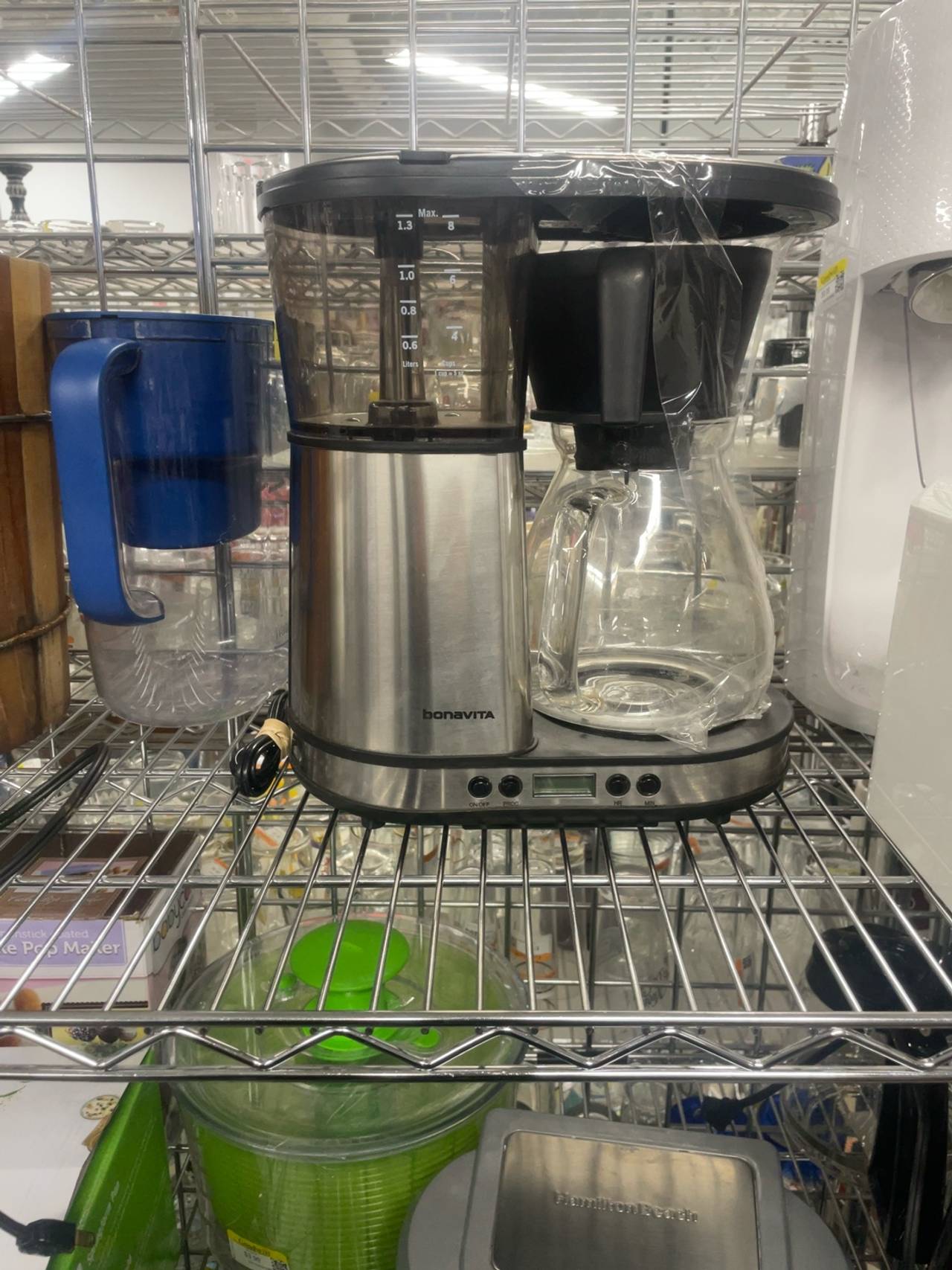 Bonavita 8-Cup Coffee Brewer with Glass Carafe