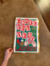 Grateful Dead Santana Las Vegas 1991 Concert Poster - Image 5