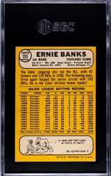 1968 Topps Ernie Banks #355 SGC 5 - Image 2