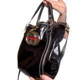 Gucci Britt Web Tote Black - Image 4