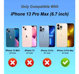BITOBE Designed for iPhone 13 Pro Max, Cute 3D Butterfly Case Slim Plating  - Image 2