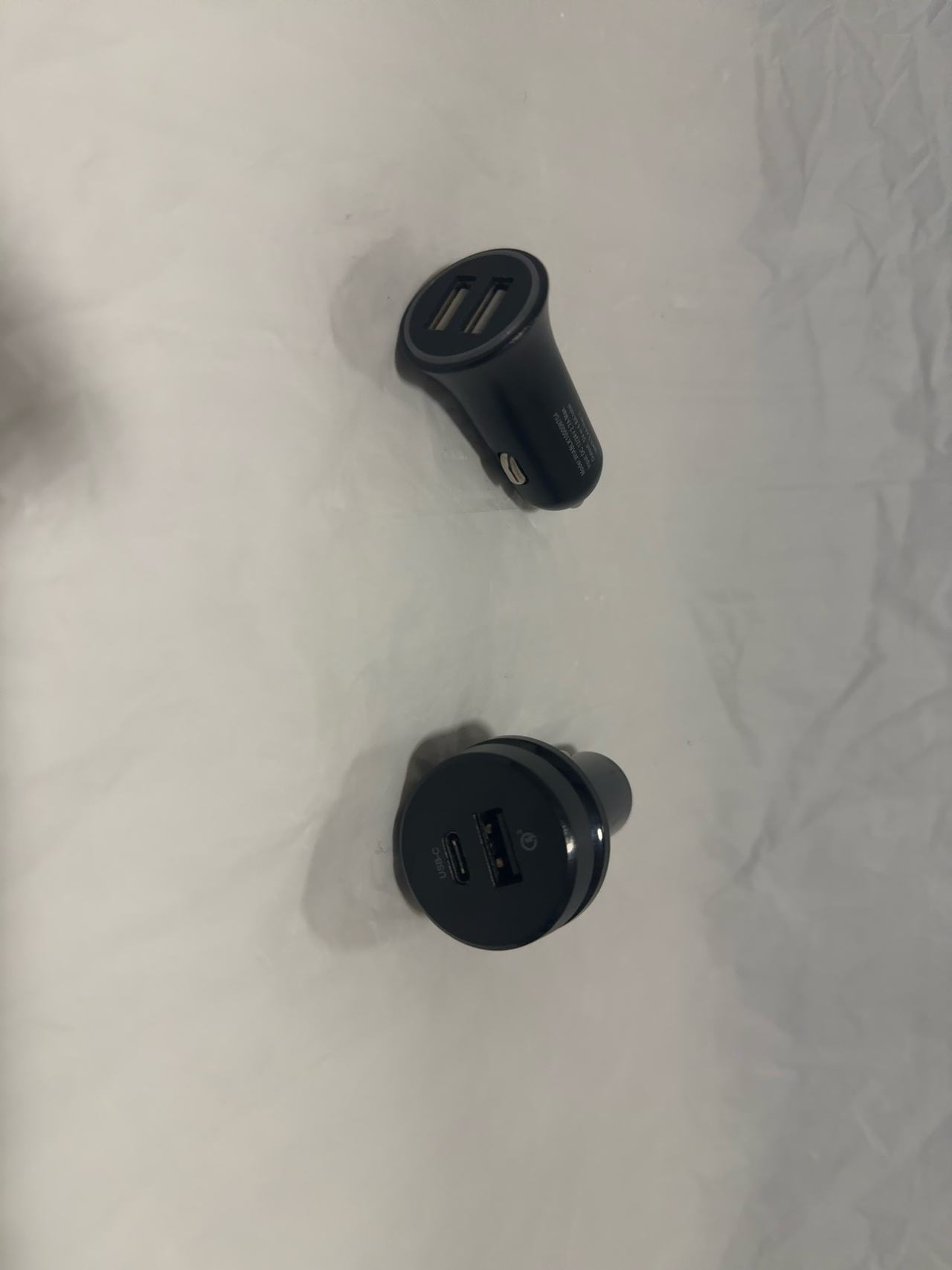 2 Car Charger Black
