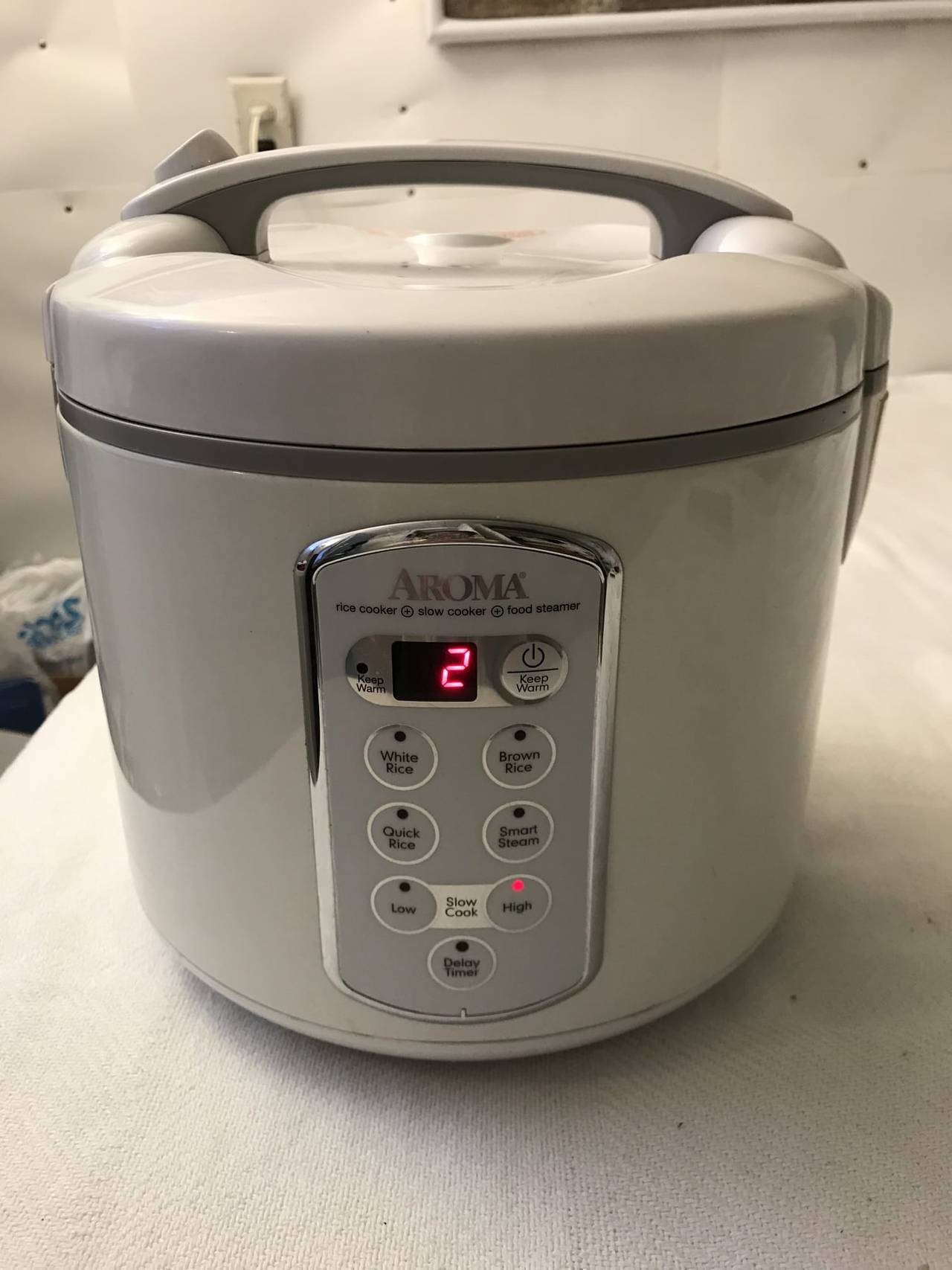 Aroma Rice Cooker & Food Steamer