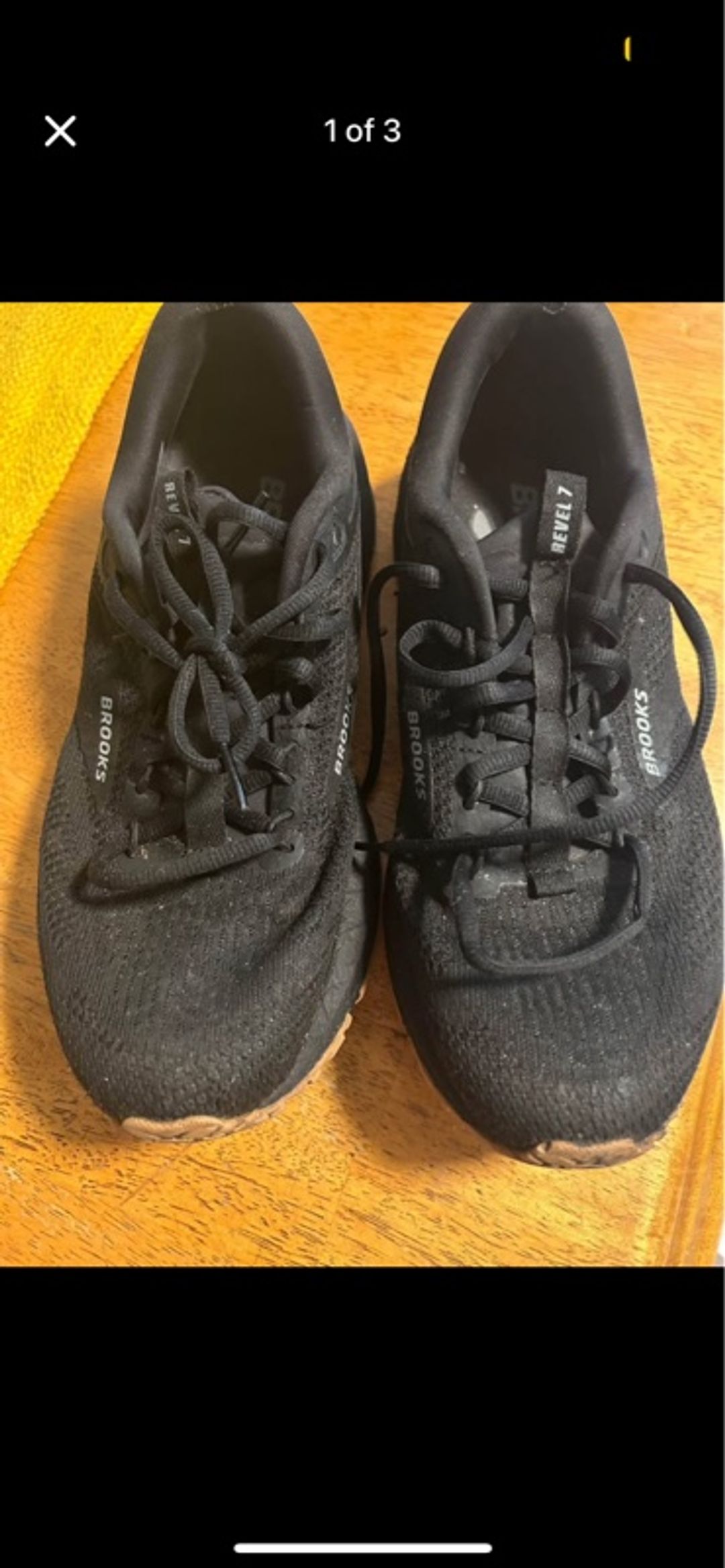 Brooks Revel 7 Men's Running Shoes Black