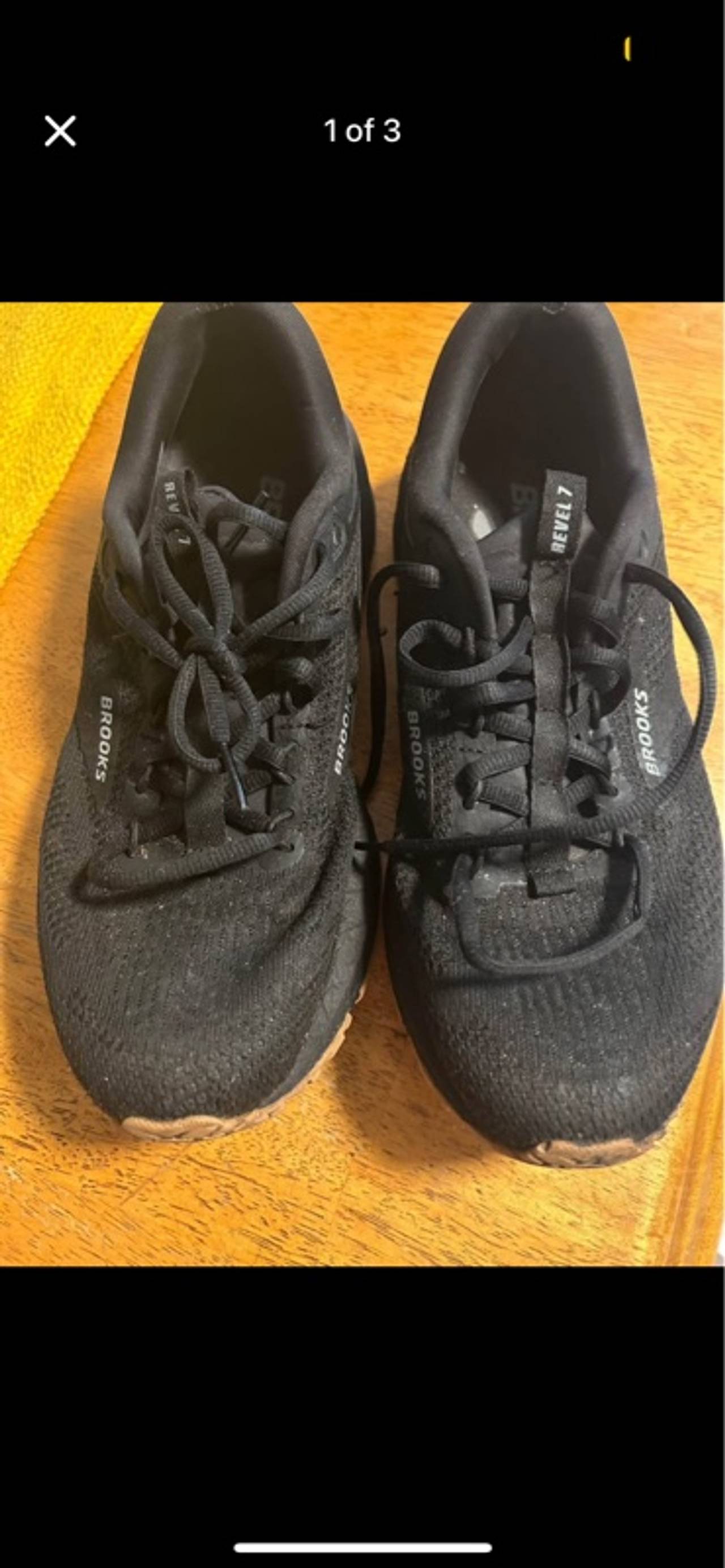 Brooks Revel 7 Men's Running Shoes Black