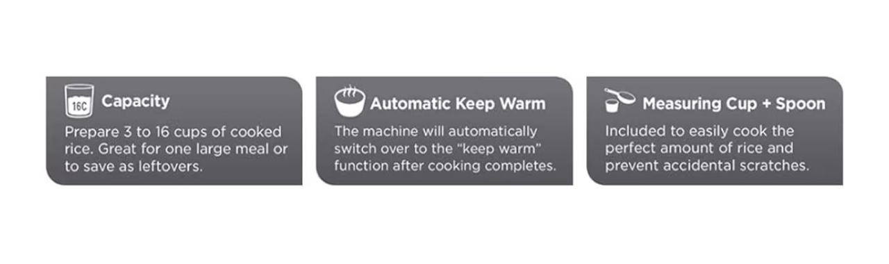 6-Cup Rice Cooker and Food Steamer BLACK+DECKER