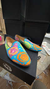 Versace Barocco Print Loafer - Image 3