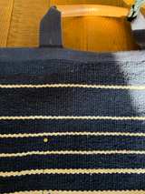 Ann Taylor Navywhite Striped Tote Bag - Image 5