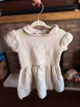 Janie and Jack Knit Peter Pan Collar Dress age 6-12 mos - Image 1