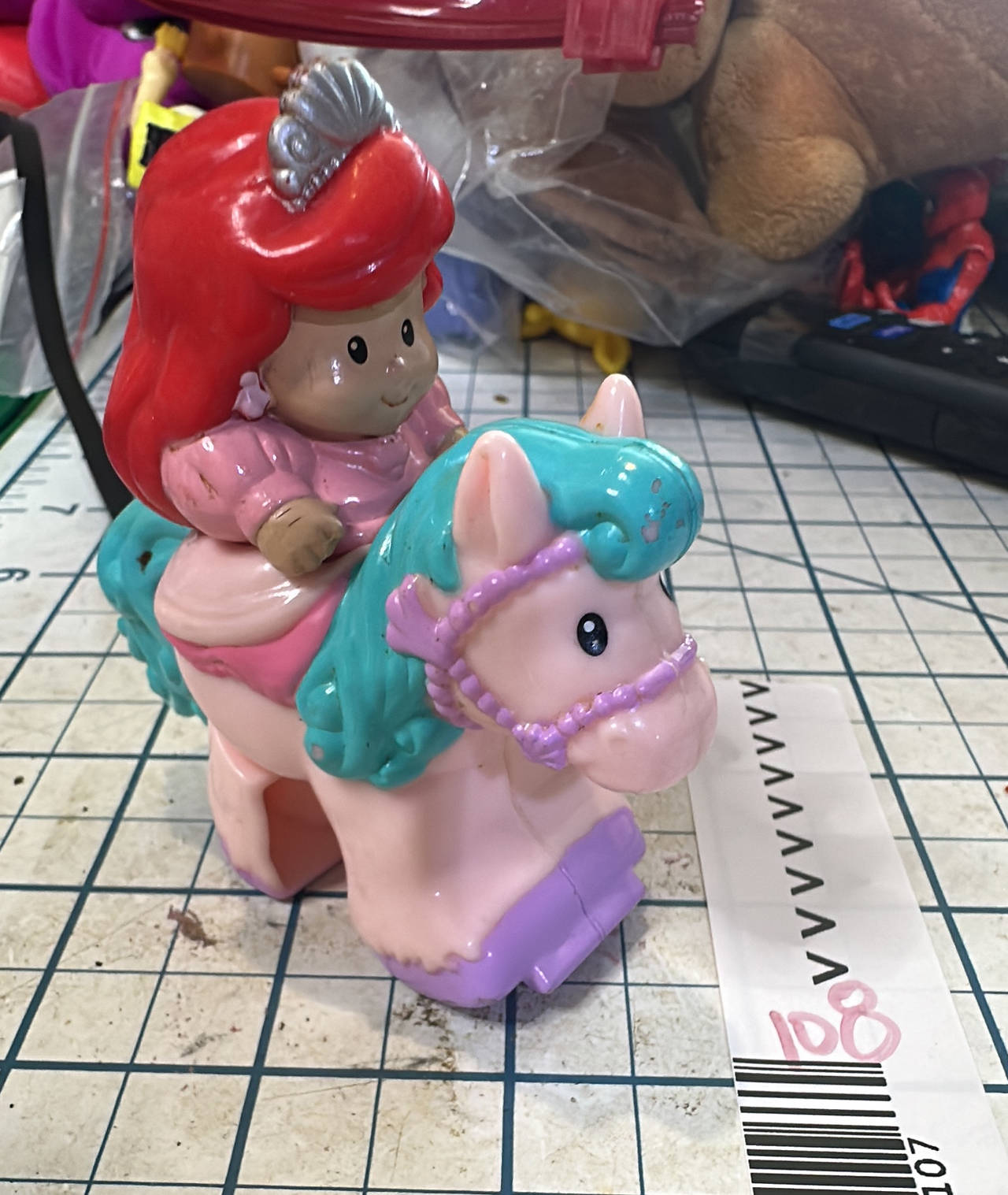 Fisher-Price Little People Disney Princess Ariel KLIP KLOP HORSE