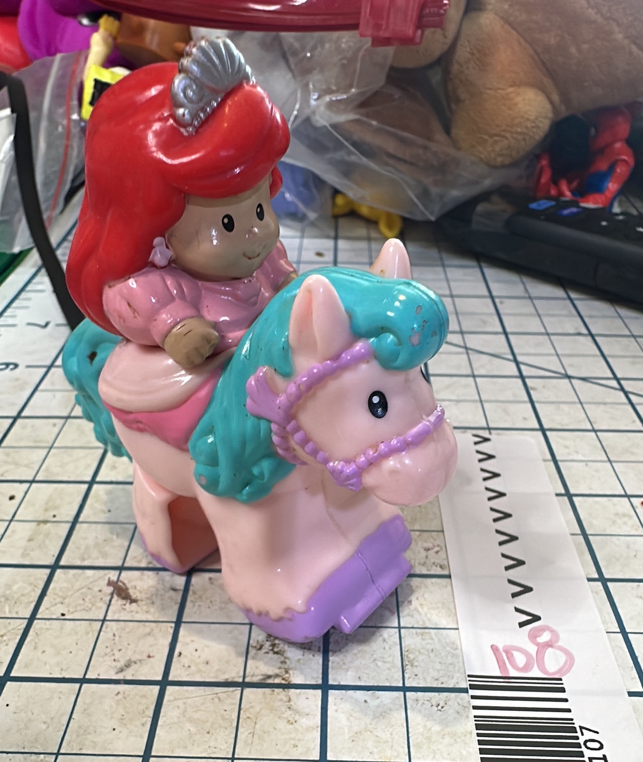 Fisher-Price Little People Disney Princess Ariel KLIP KLOP HORSE