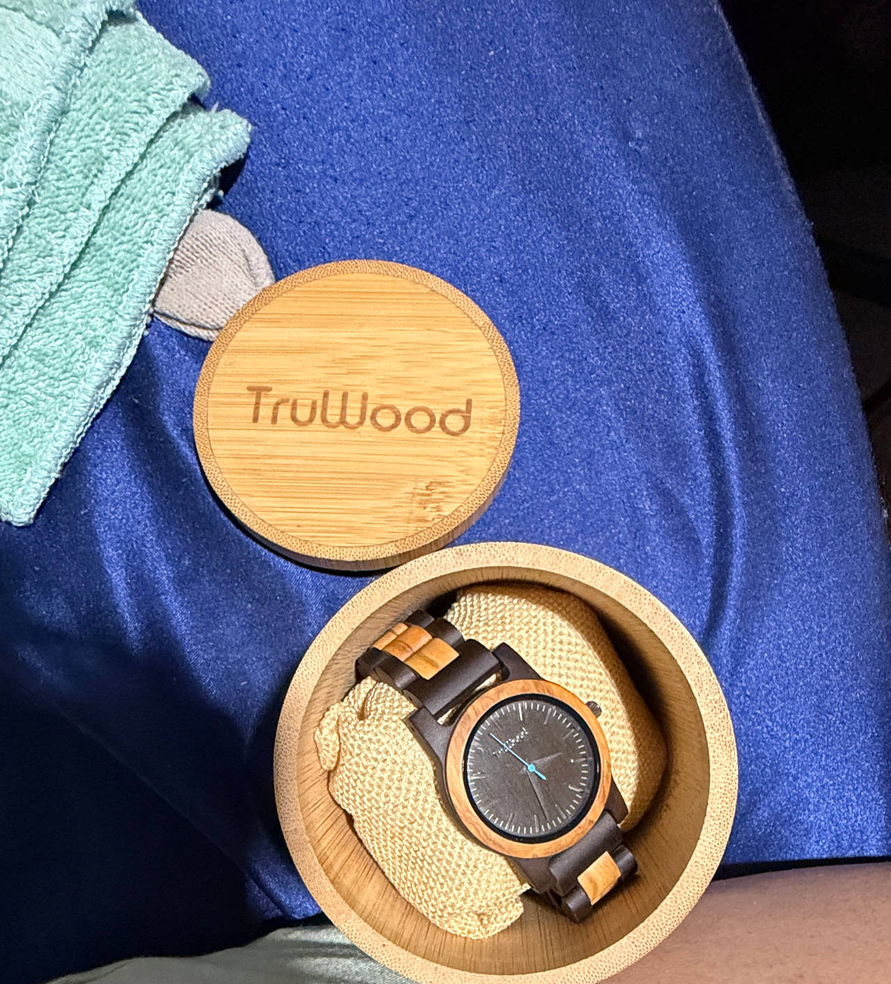 TruWood Wooden Watch with Bamboo Case