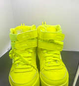 Fila F-13 High Top Neon Yellow - Image 1